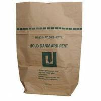 Papiraffaldss&aelig;kke 70/25x95cm 100L brun 50stk