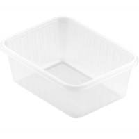 Duni FixPack plastb&oslash;tte 500ml 146x110x54mm klar 50stk