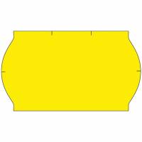 Prisetiketter permanent 26x16mm gul 1200stk