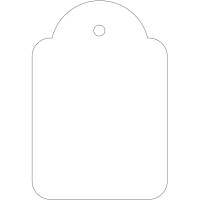 Apli h&aelig;ngem&aelig;rker 36x53mm 500stk