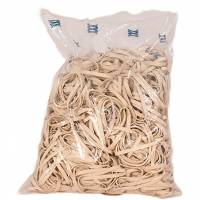 Gummib&aring;nd 5x180 mm hvid 1 kg