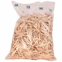 Gummib&aring;nd 10x100 mm hvid 1 kg