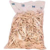 Gummib&aring;nd 2x120 mm hvid 1 kg