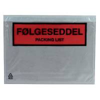 F&oslash;lgeseddellomme C6 165x122mm 1000stk