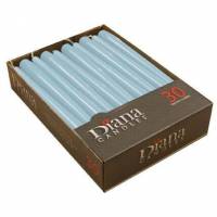 Antiklys isbl&aring; 30stk