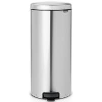 Brabantia NewIcon pedalspand Fingerprint Proof 30L Matt Steel
