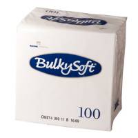BulkySoft 24x24cm servietter hvid 100stk