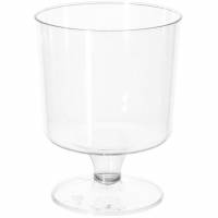 Hvidvinsglas m/fast fod 17 cl 10 stk