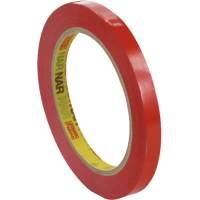 Poselukketape 37my 12mmx66m r&oslash;d 24stk