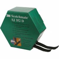 Scotchmate SJ352D velcrob&aring;nd 25mmx5m sort