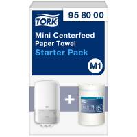 Tork 958000 StarterPack M1 mini centerfeed 958000 i hvid