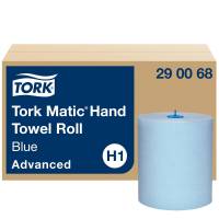 Tork 290068 Matic Advanced H1 h&aring;ndkl&aelig;derulle bl&aring; 6ruller