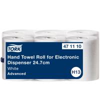 Tork 471110 Advanced h&aring;ndkl&aelig;derulle 2-lags H13 hvid