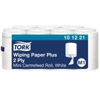 Tork 101221 Plus M1 2lags aft&oslash;rringspapir hvid 11ruller