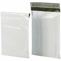 Forsendelsespose 260x350mm hvid 100stk