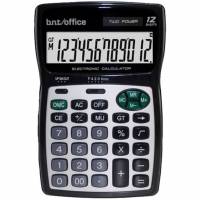 BNT 7.5x12cm Office 55 mini regnemaskine sort