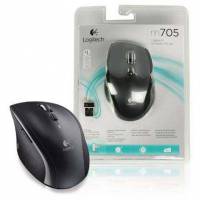 Logitech M705 tr&aring;dl&oslash;s mus s&oslash;lv