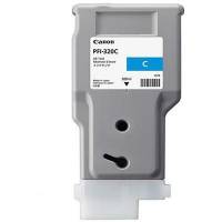 Canon PFI-320C 2891C001 Cyan Bl&aelig;kpatron, 300 ml