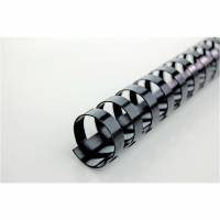 GBC 12mm spiralryg 95ark sort 100stk