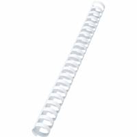 GBC 22mm spiralryg 195ark hvid 100 stk