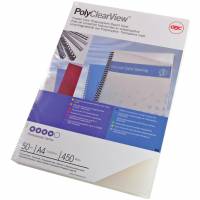 GBC PolyClear indbindingsomslag A4 300my frosted
