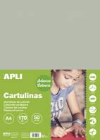 Apli karton A4 170g gr&aring; 50ark