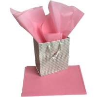 Silkepapir 75x50cm 14g Pale Pink 24ark
