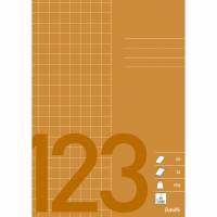 Bantex skoleh&aelig;fte A5 kvadreret brun