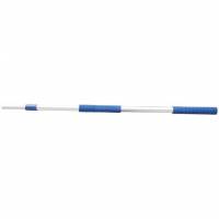 Teleskopskaft aluminium med skumgreb 100-180 cm