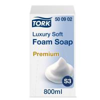 Tork 500902 Luksus skums&aelig;be S3 800ml