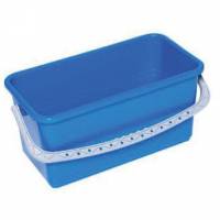 Moppespand med hank bl&aring; 22 l