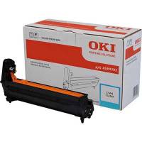 OKI 45395703 Cyan Tromle, 30.000 sider