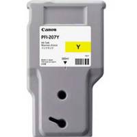 Canon PFI-207Y 8792B001AA Gul Bl&aelig;kpatron, 300 ml
