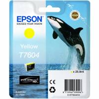 Epson T7604 C13T76044010 Gul Bl&aelig;kpatron, 2.100 sider