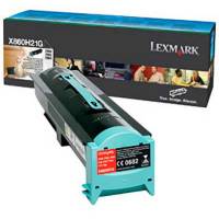 Lexmark X860H21G Sort Lasertoner, 35.000 sider