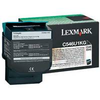 Lexmark C546U1KG Sort Bl&aelig;kpatron, 8.000 sider