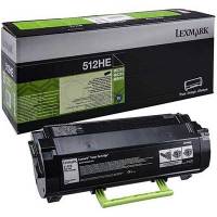 Lexmark 51F2H0E Sort Lasertoner, 5.000 sider