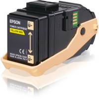 Epson S050602 C13S050602 Gul Lasertoner, 7.500 sider