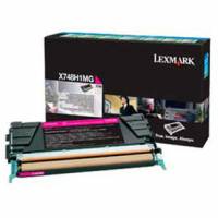 Lexmark C748H1MG Magenta Lasertoner, 10.000 sider