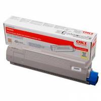 OKI 44059209 Gul Lasertoner, 10.000 sider