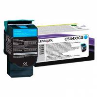 Lexmark C544X1CG Cyan Lasertoner, 4.000 sider