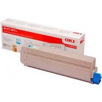 OKI 45862816 Cyan Lasertoner, 10.000 sider