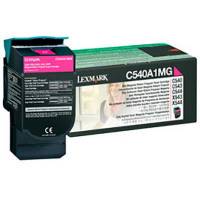 Lexmark C540A1MG Magenta Lasertoner, 1.000 sider