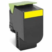 Lexmark 70C20Y0 Gul Lasertoner, 1.000 sider