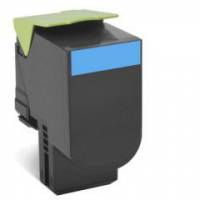 Lexmark 702CE 70C20CE Cyan Lasertoner, 1.000 sider
