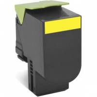 Lexmark 702YE 70C20YE Gul Lasertoner, 1.000 sider