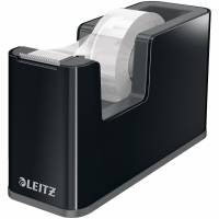 Tapedispenser Leitz Dual - 19mm x 33m - Sort/antracit