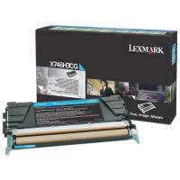 Lexmark X748H3CG Cyan Lasertoner, 10.000 sider