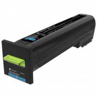 Lexmark 82K2XC0 Cyan Lasertoner, 22.000 sider