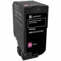 Lexmark 74C20M0 Magenta Lasertoner, 3.000 sider